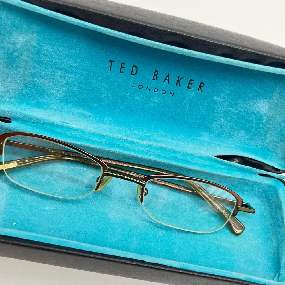 Ted Baker Unisex Tokyo Baby Eyeglasses in Brown | GUC